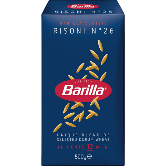 Barilla Pasta Risoni N.26 500g