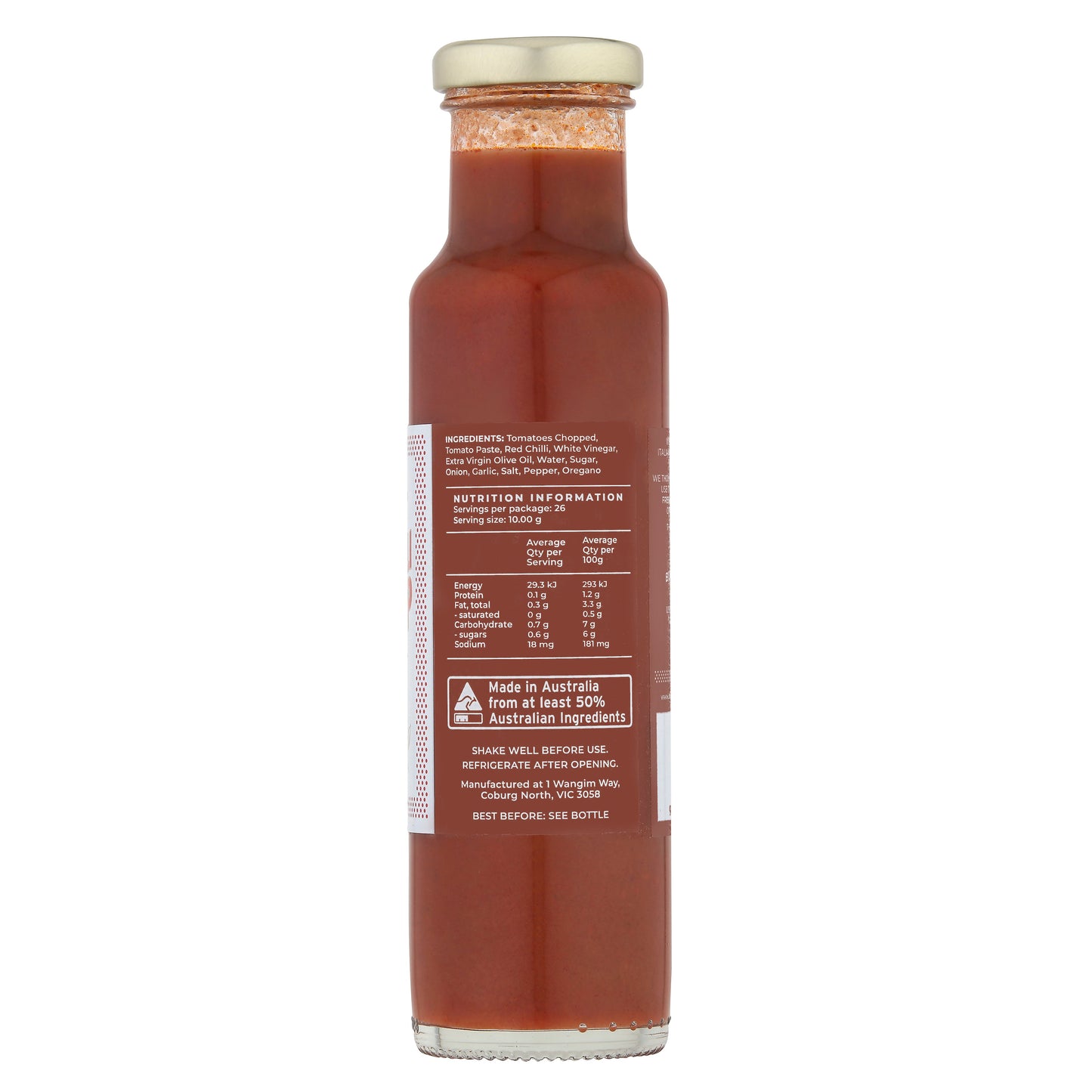 Bippi Italian Chilli Ketchup 260g