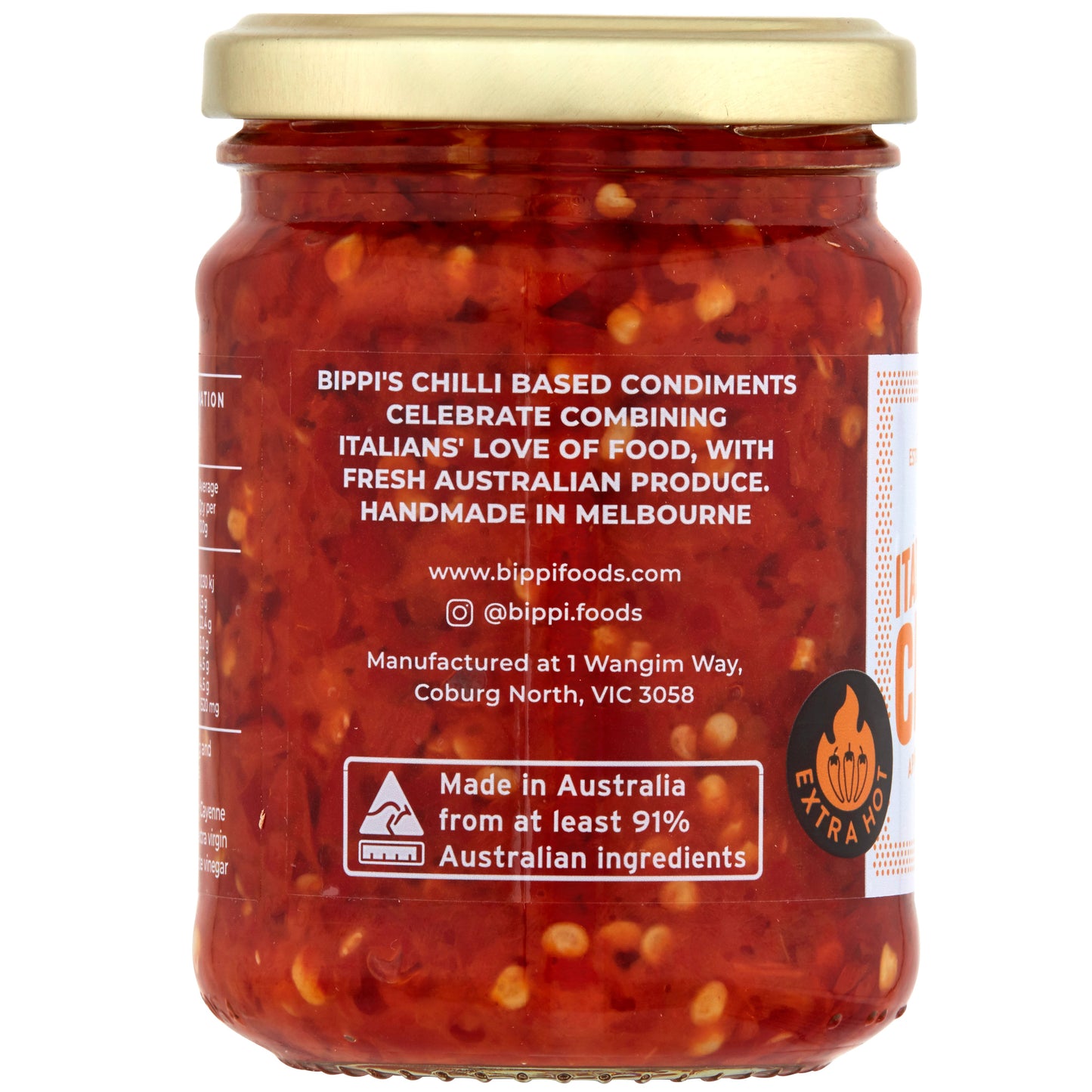 Bippi Chilli Extra Hot 250g