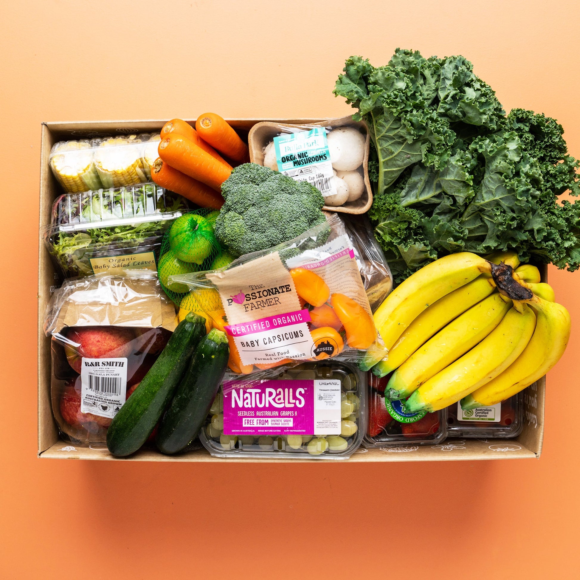 Organic Fruit and Veg Box XL | Harris Farm Online