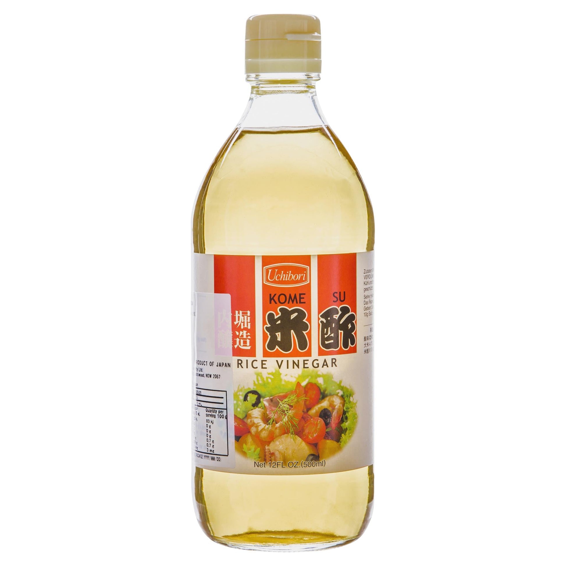 Uchibori Aged Rice Vinegar 500ml , Grocery-Asian - HFM, Harris Farm Markets
 - 1