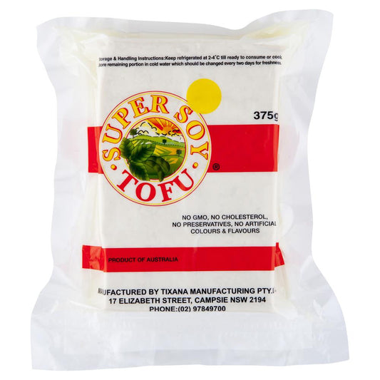 Super Soy Tofu 375g , Frdg3-Asian - HFM, Harris Farm Markets
 - 1