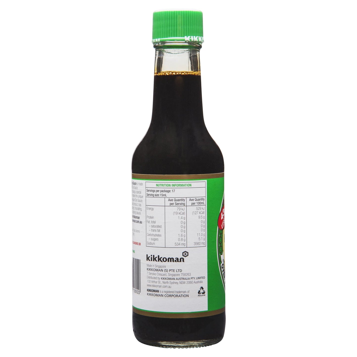 Kikkoman Less Salt Soy Sauce 250ml , Grocery-Asian - HFM, Harris Farm Markets
 - 3