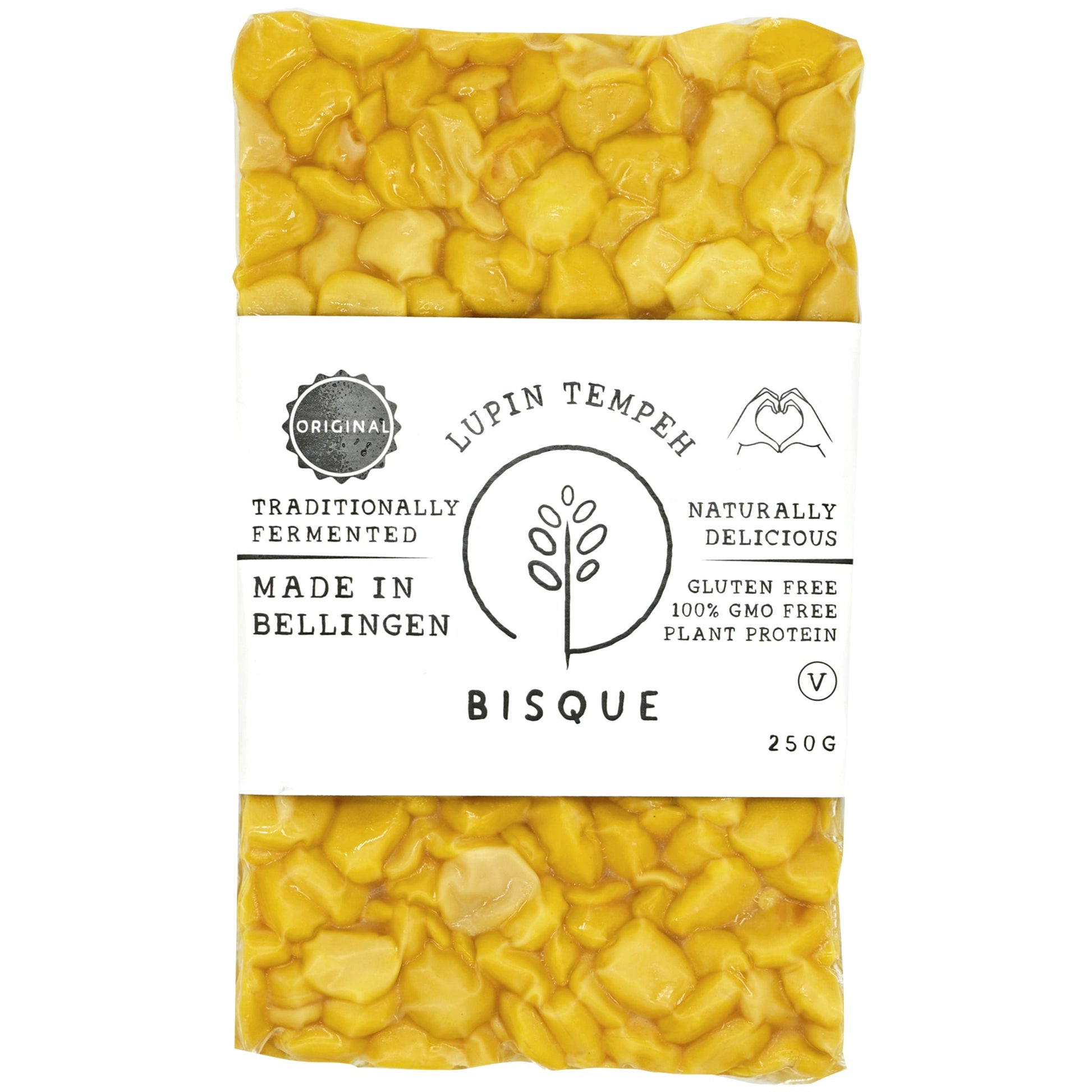 Bisque Original Vegan Lupin Tempeh | Harris Farm Online