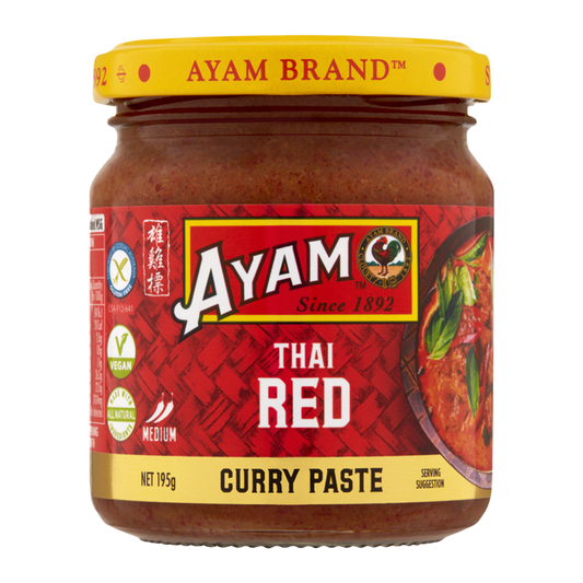 Ayam Thai Red Curry Paste 195g