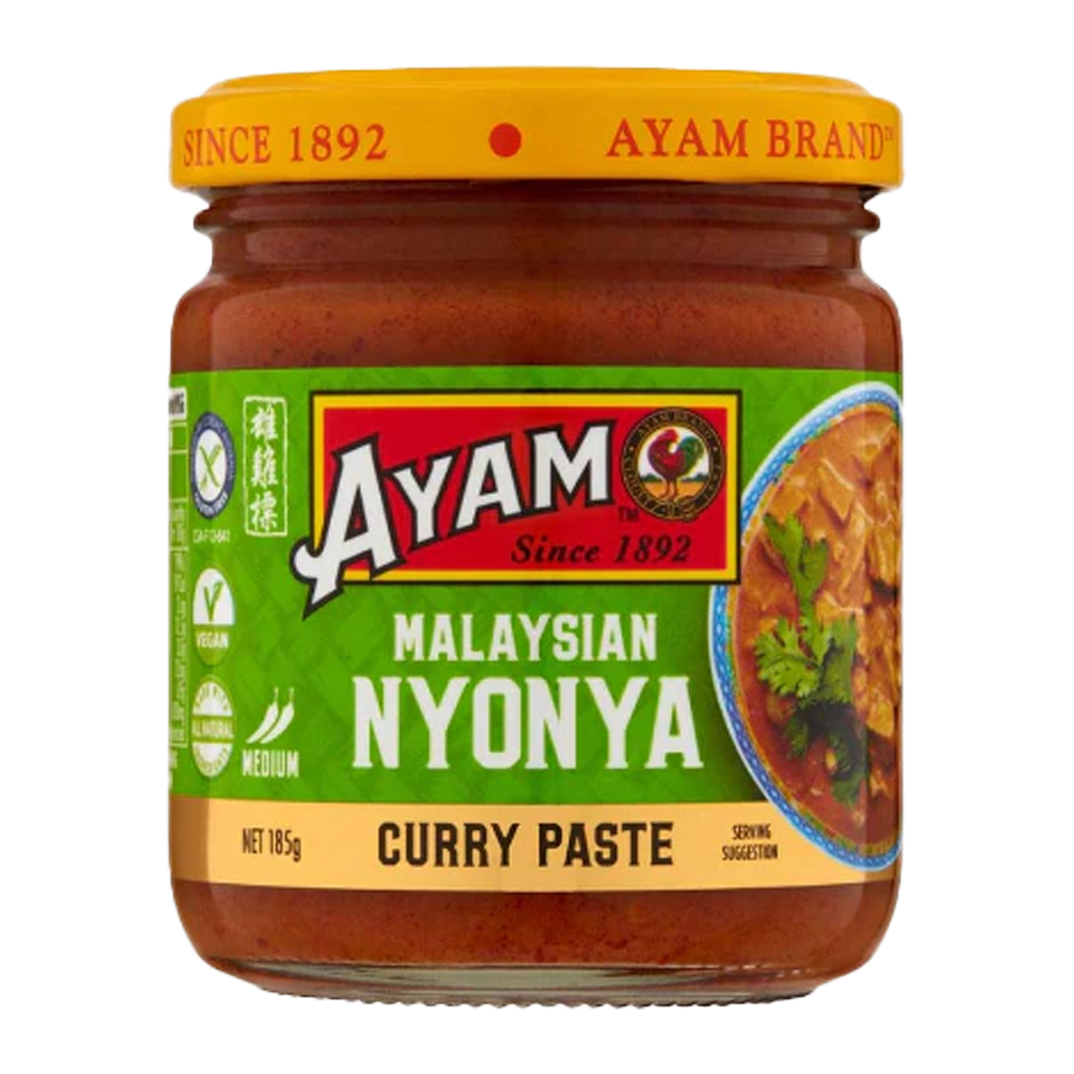 Ayam Nyonya Malay Curry Paste 185g