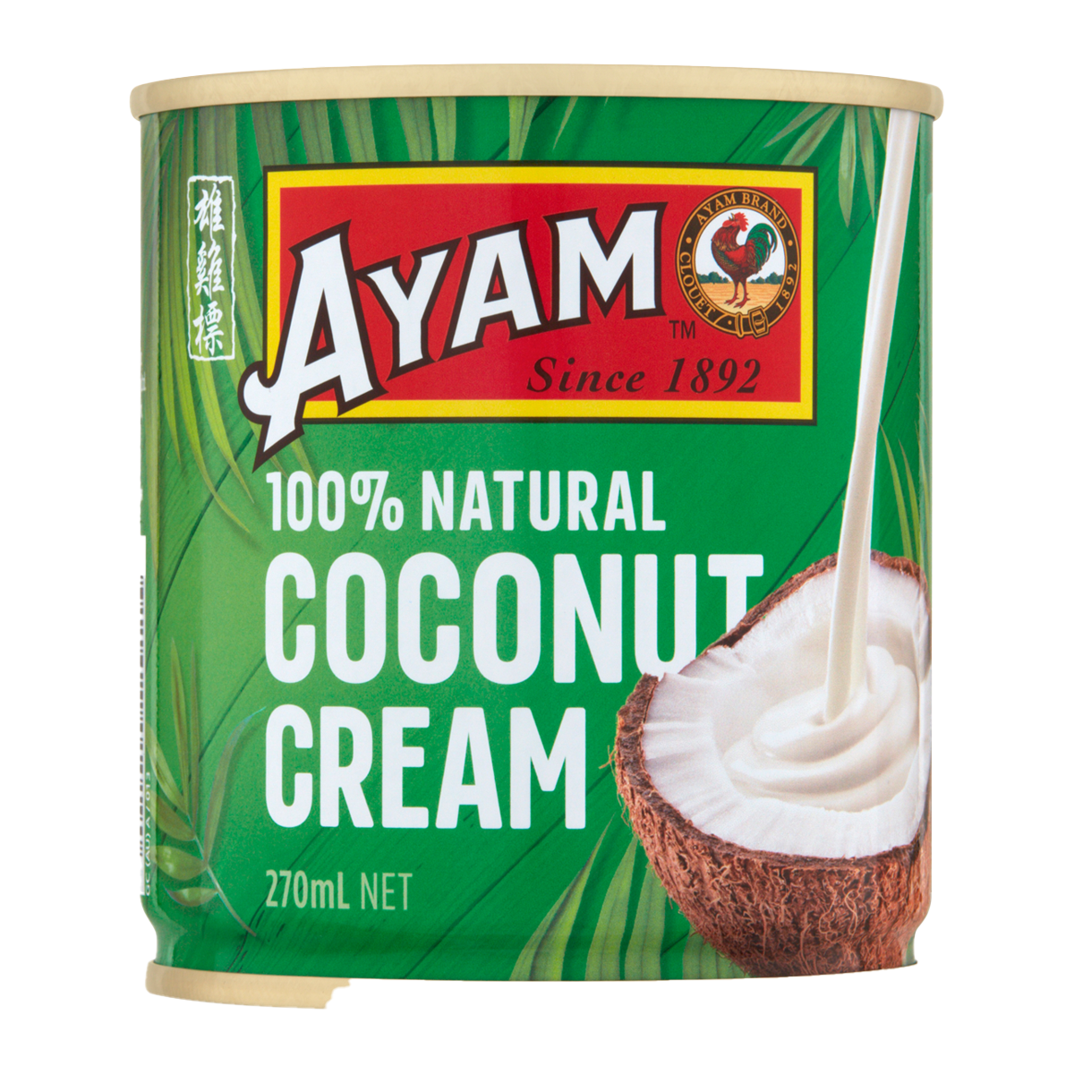 Ayam Coconut Cream Premium 270ml