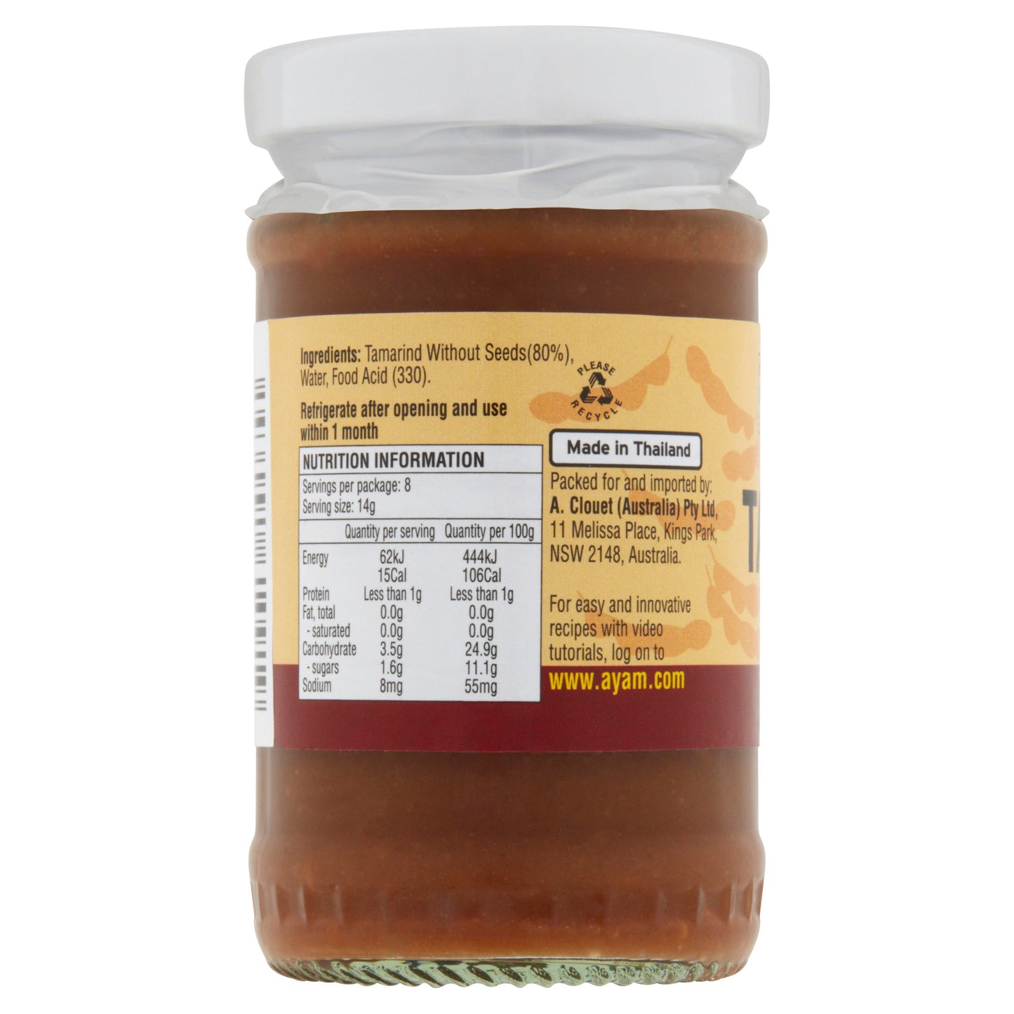 Ayam Seedless Tamarind Puree | Harris Farm Online