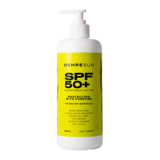 Ochre Sun SPF 50+ Sunscreen Pump 500mL