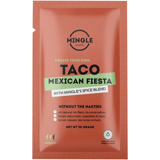 Mingle Taco Mexican Fiesta Seasoning | Harris Farm Online