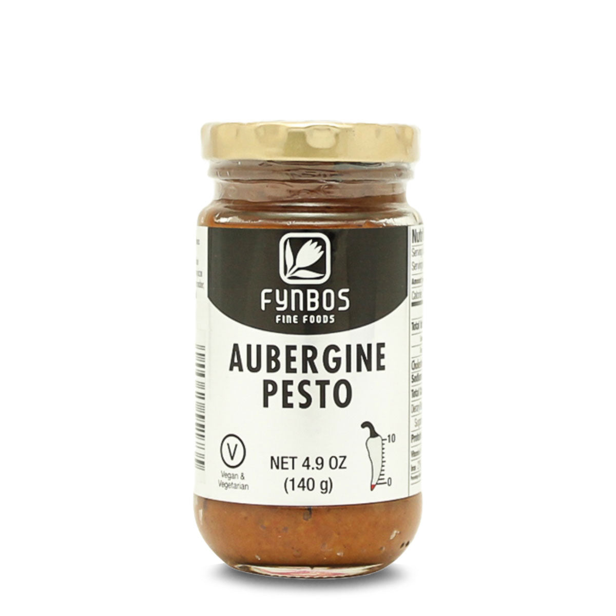 Fynbos Fine Food Aubergine Pesto 140g | Harris Farm Online