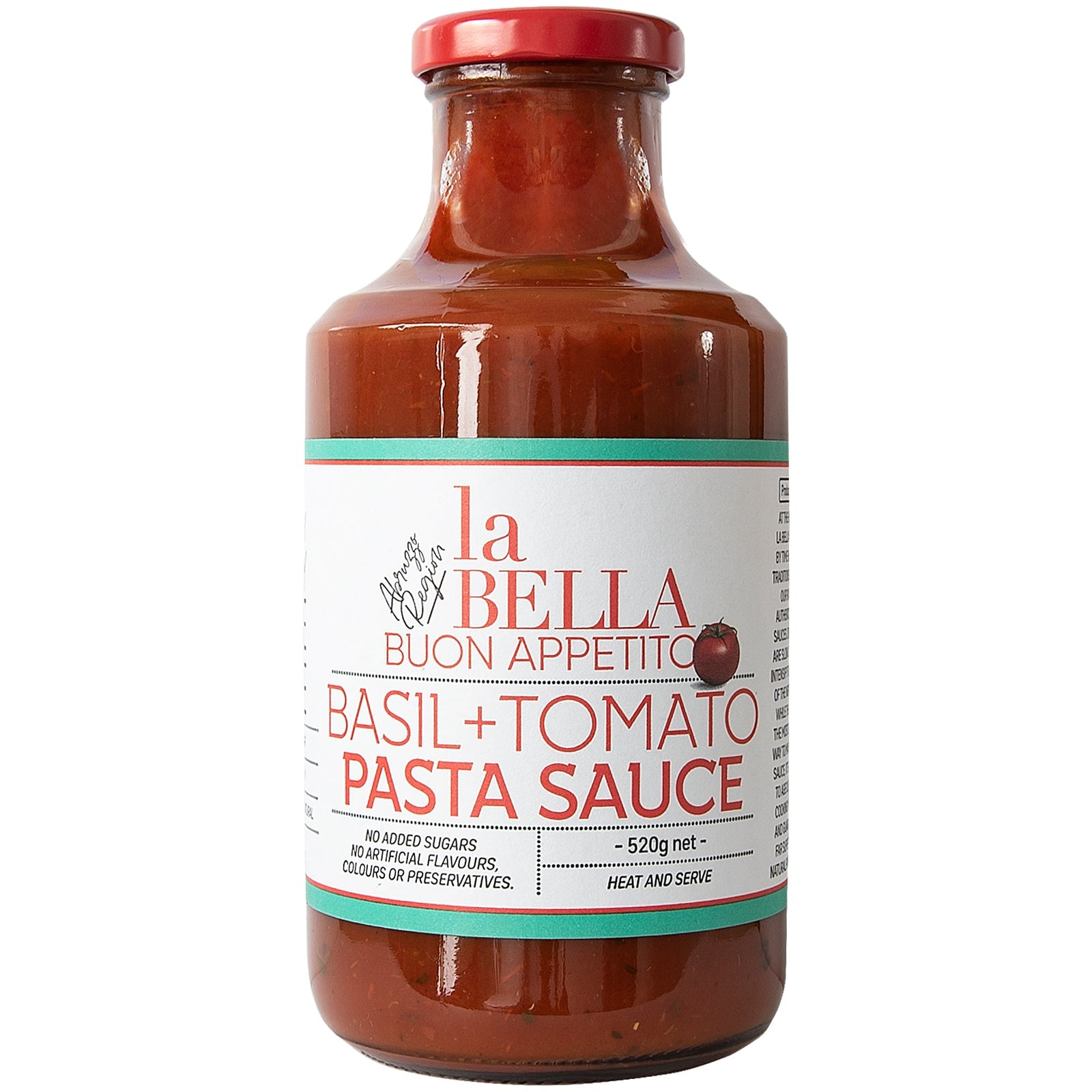 La Bella Basil Tomato Pasta Sauce | Harris Farm Online