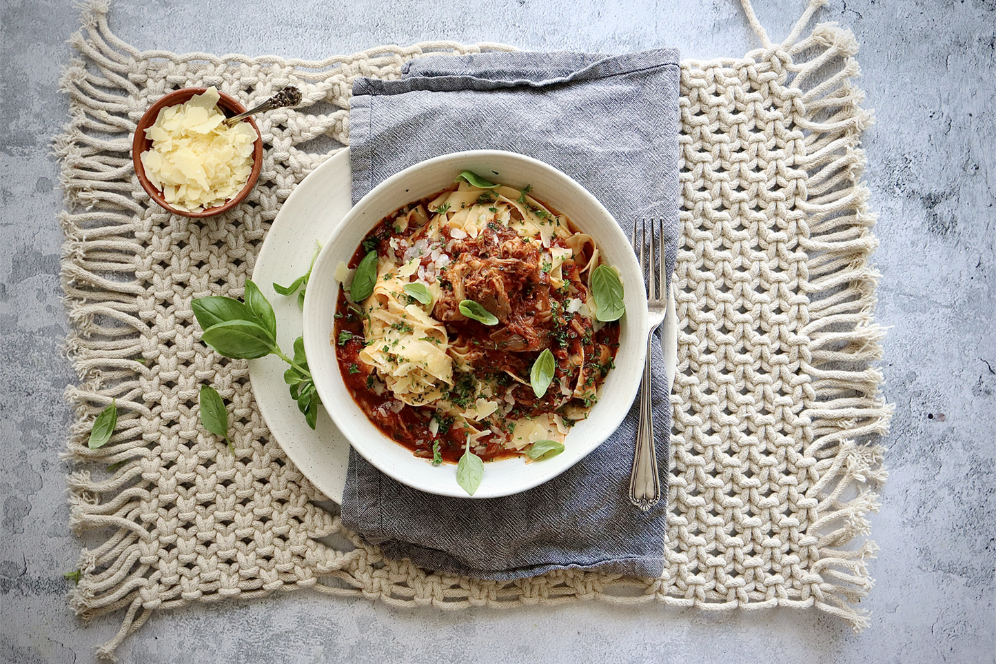 Lamb Shank Ragu - with Fresh Pappardelle