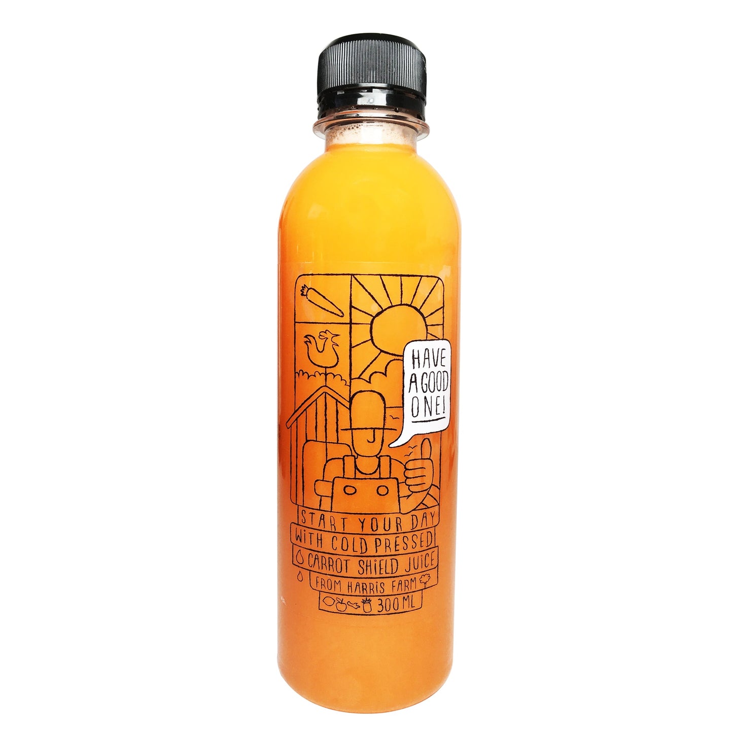 Harris Farm Cold Pressed Carrot Shield Juice 300ml