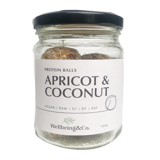 Wellbeing and Co Apricot and Coconut Protein Ball 108g