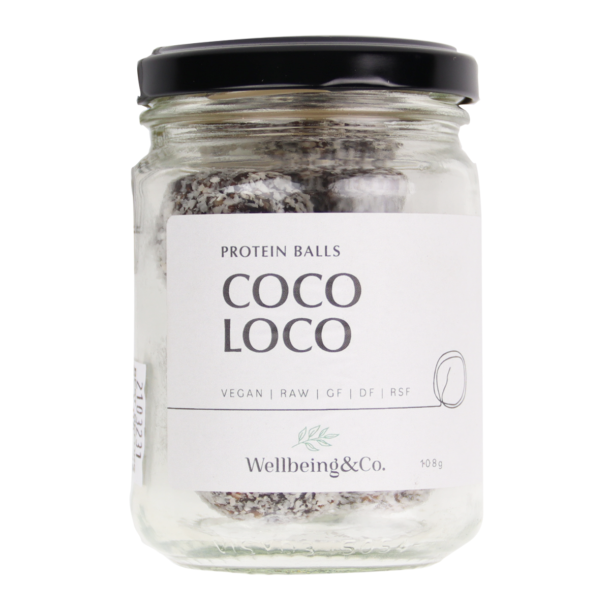 Wellbeing and Co Coco Loco Protein Balls 108g