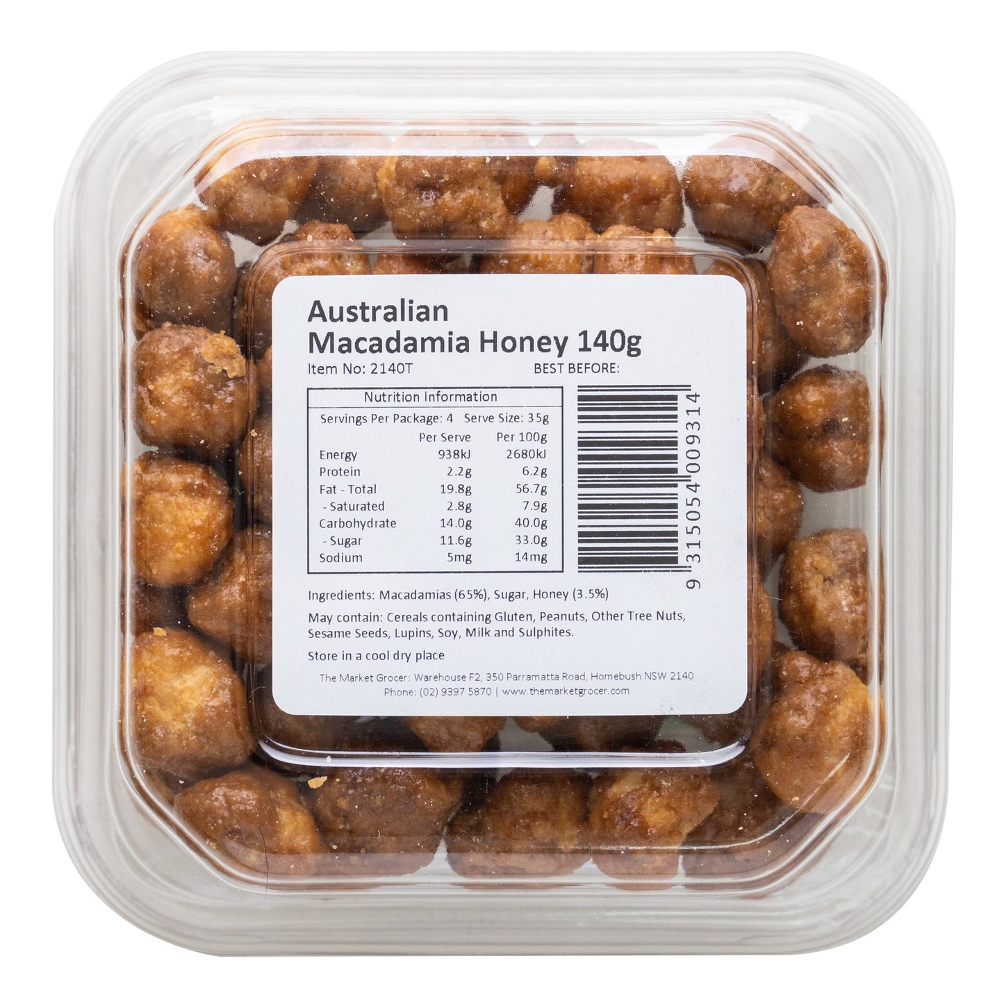 The Market Grocer Macadamia Honey | Harris Farm Online