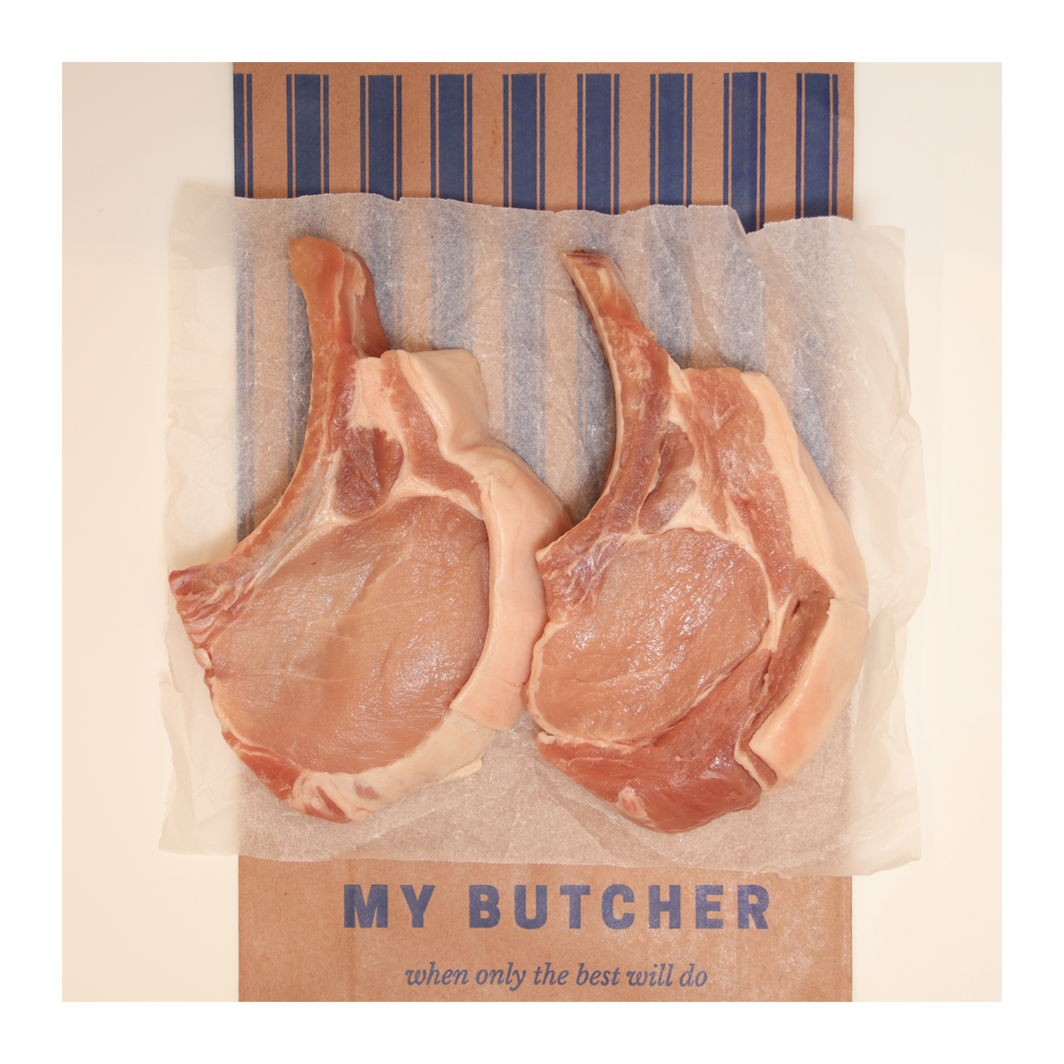 Butcher Pork Cutlets 450-650g