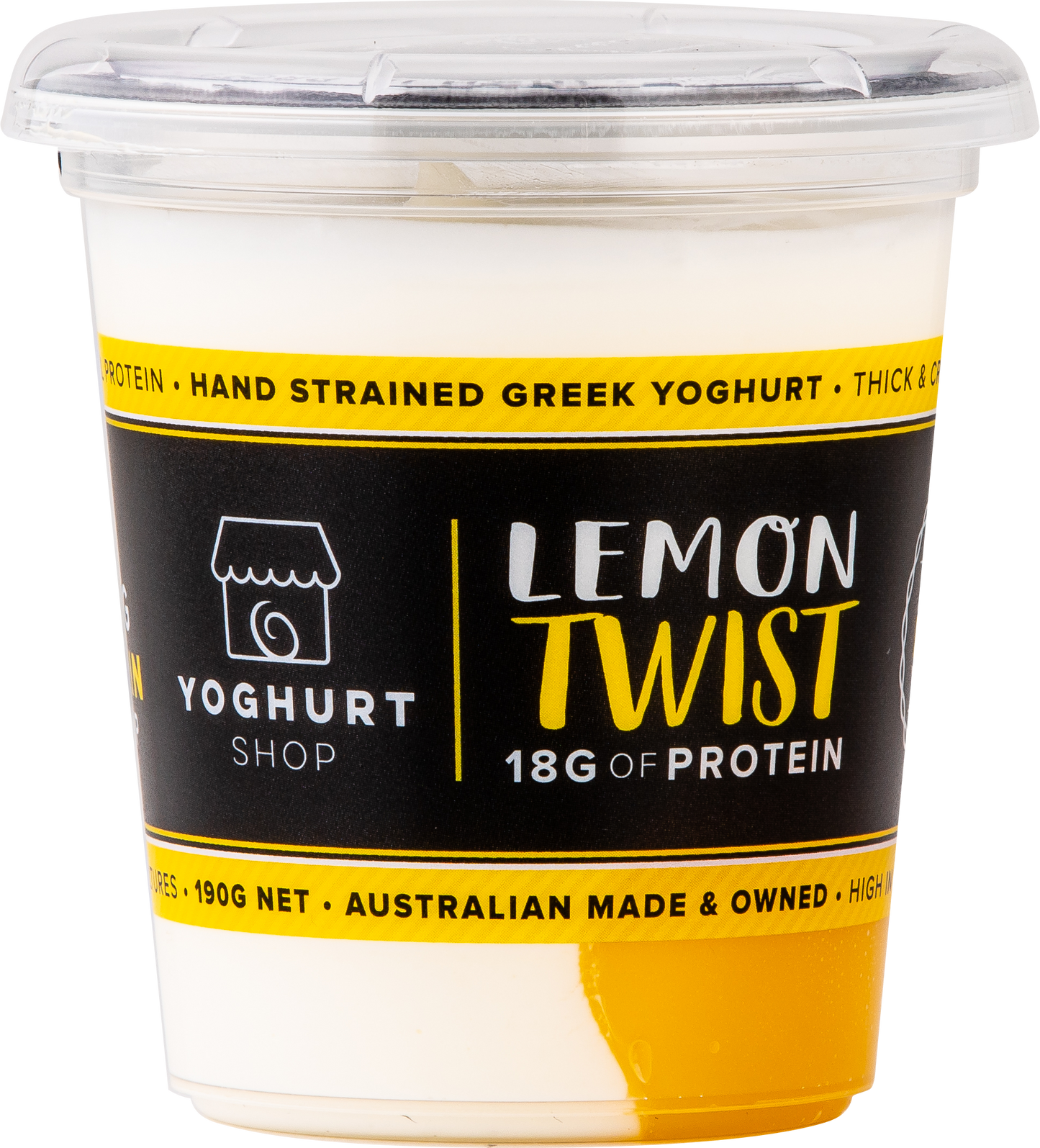 The Yoghurt Shop Lemon Twist 190g