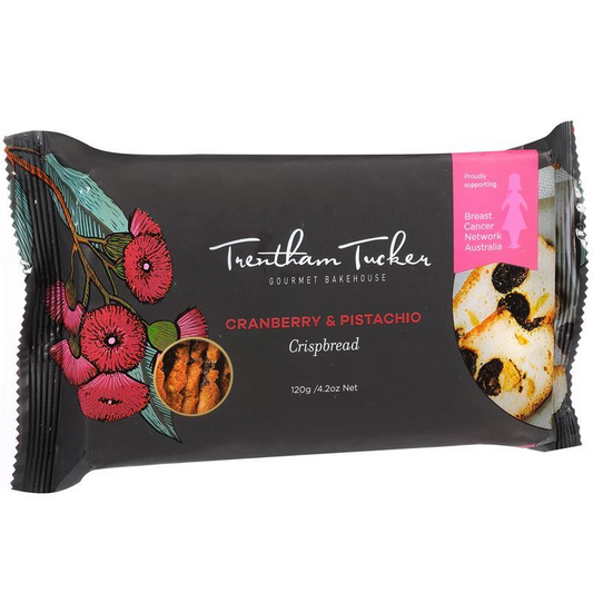 Trentham Tucker Cranberry and Pistachio Crispbread 120g