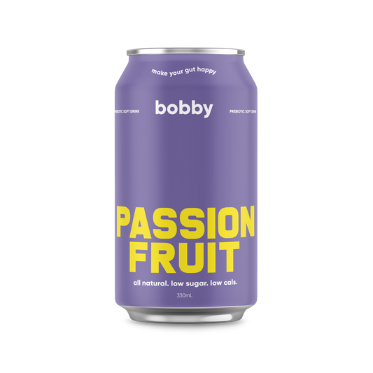 Bobby Prebiotic Soft Drink Passionfruit 330mL