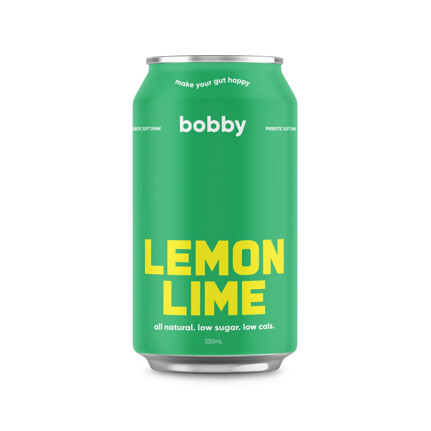 Bobby Prebiotic Soft Drink Lemon Lime 330mL