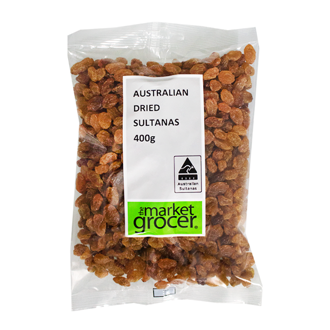 The Market Grocer Dried Sultanas 400g