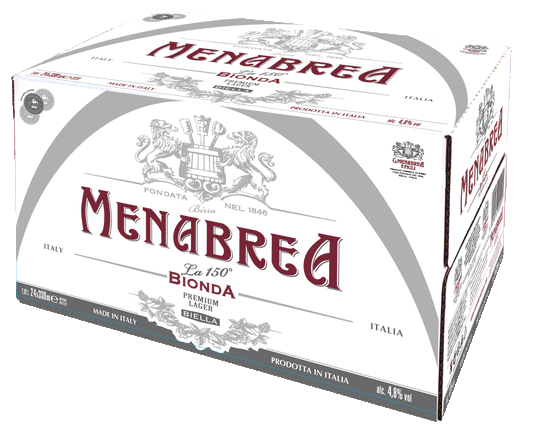 Menabrea Premium Lager Case 24x330mL