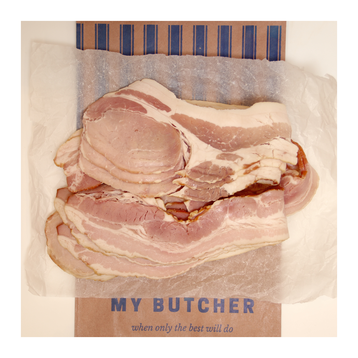 Butcher Smoked Bacon Rashers 400-600g