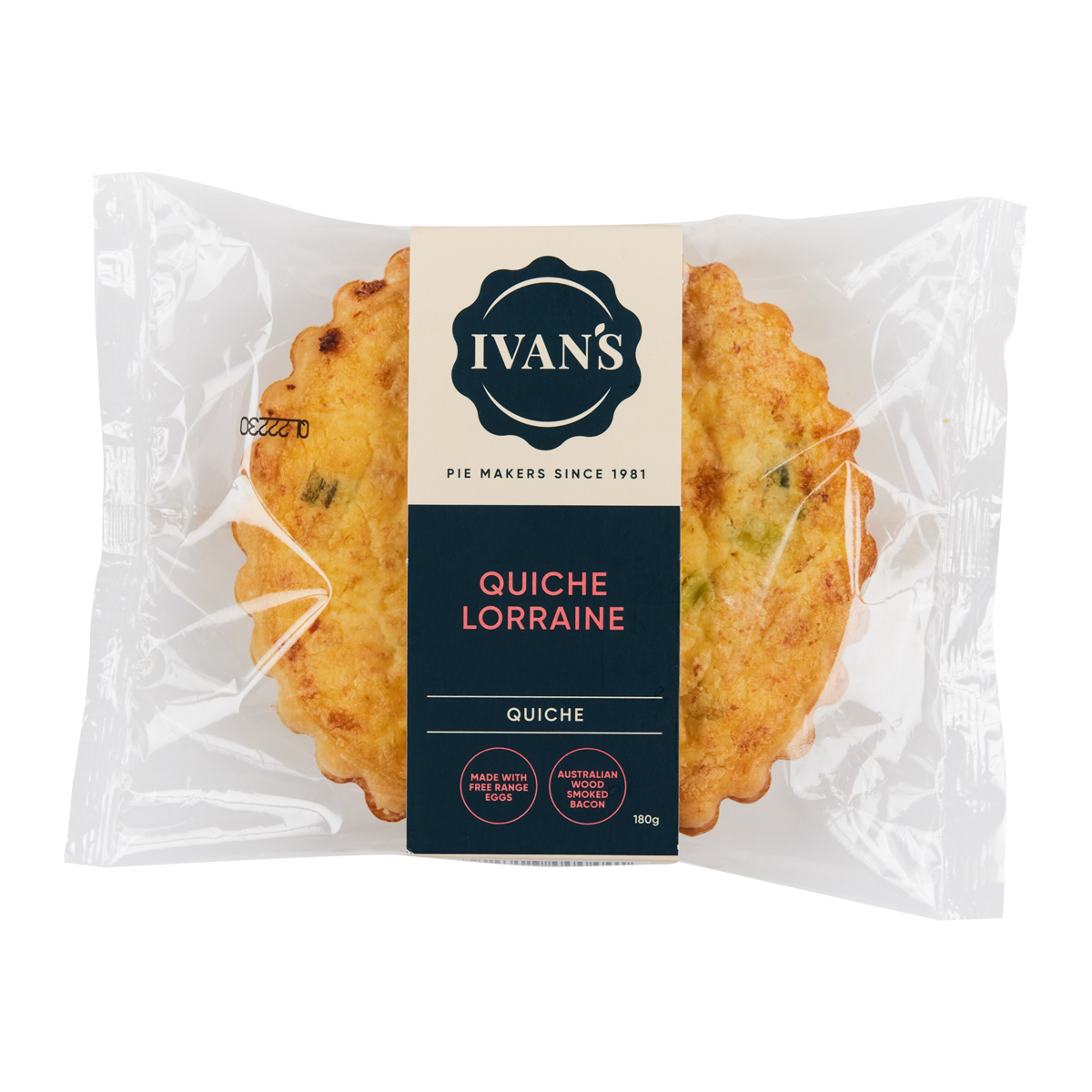 Ivan's Pies Quiche Lorraine 180g