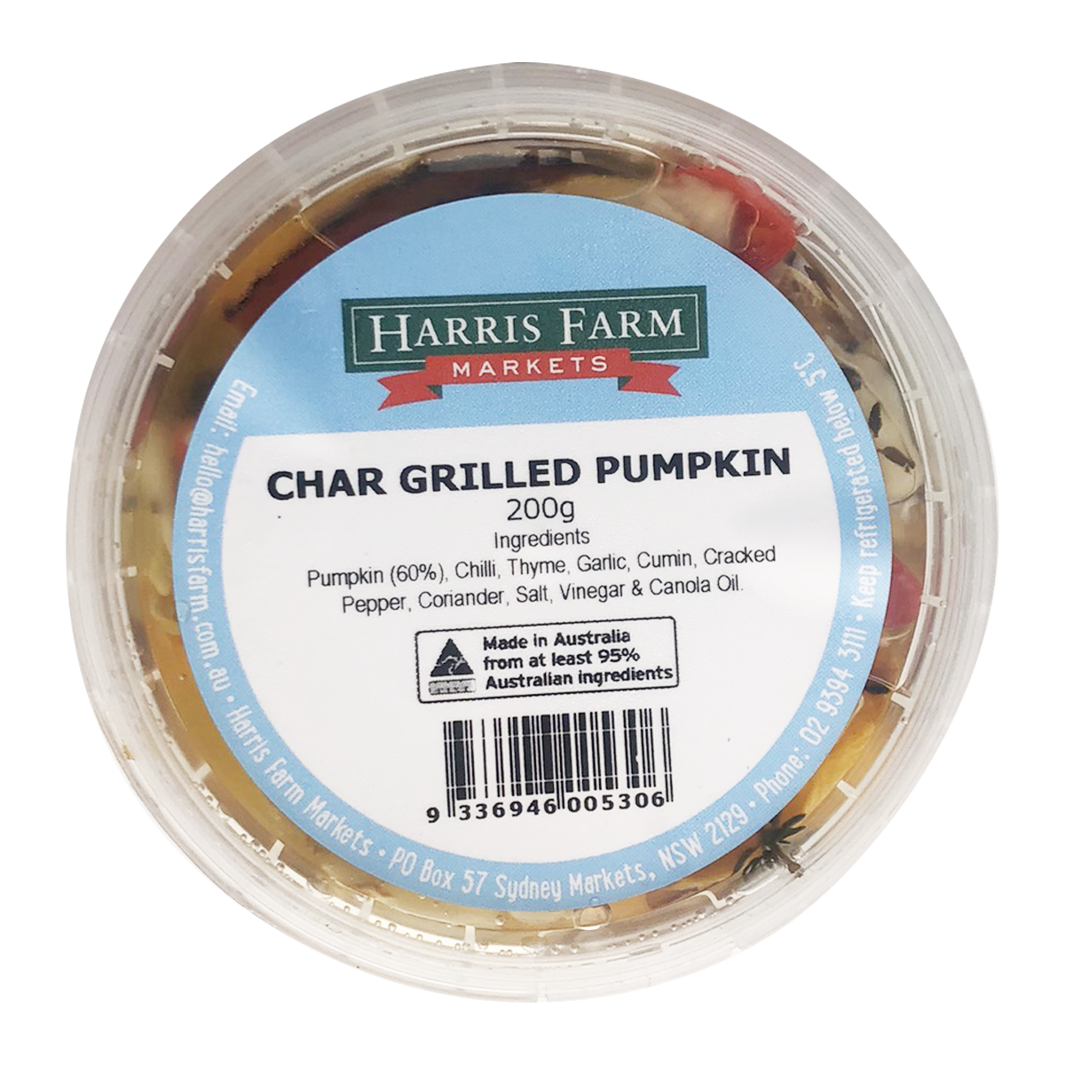 Harris Farm Char Grilled Pumpkin 200g