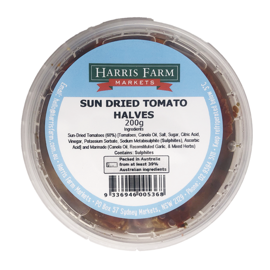 Harris Farm Sun Dried Tomato Halves 200g