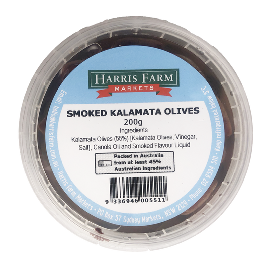 Harris Farm Smoked Kalamata Olives 200g