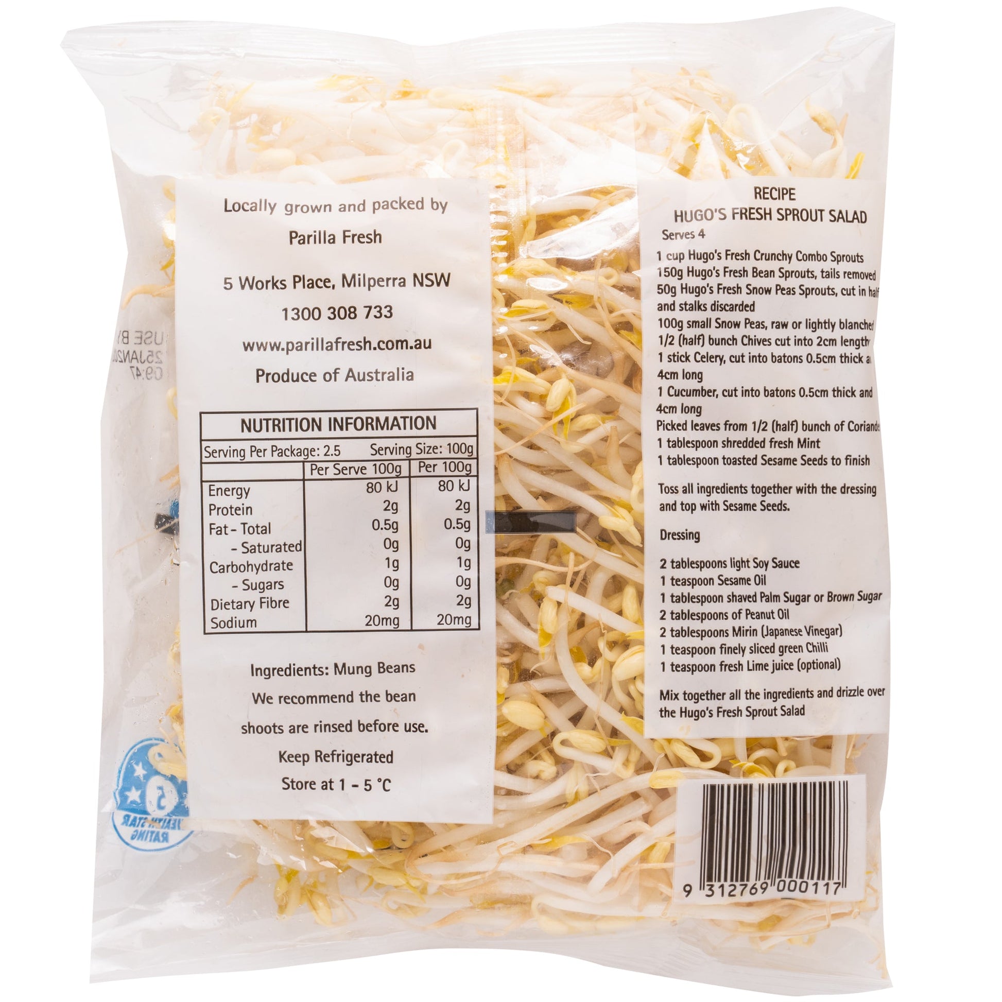 Bean Sprouts | Harris Farm Online