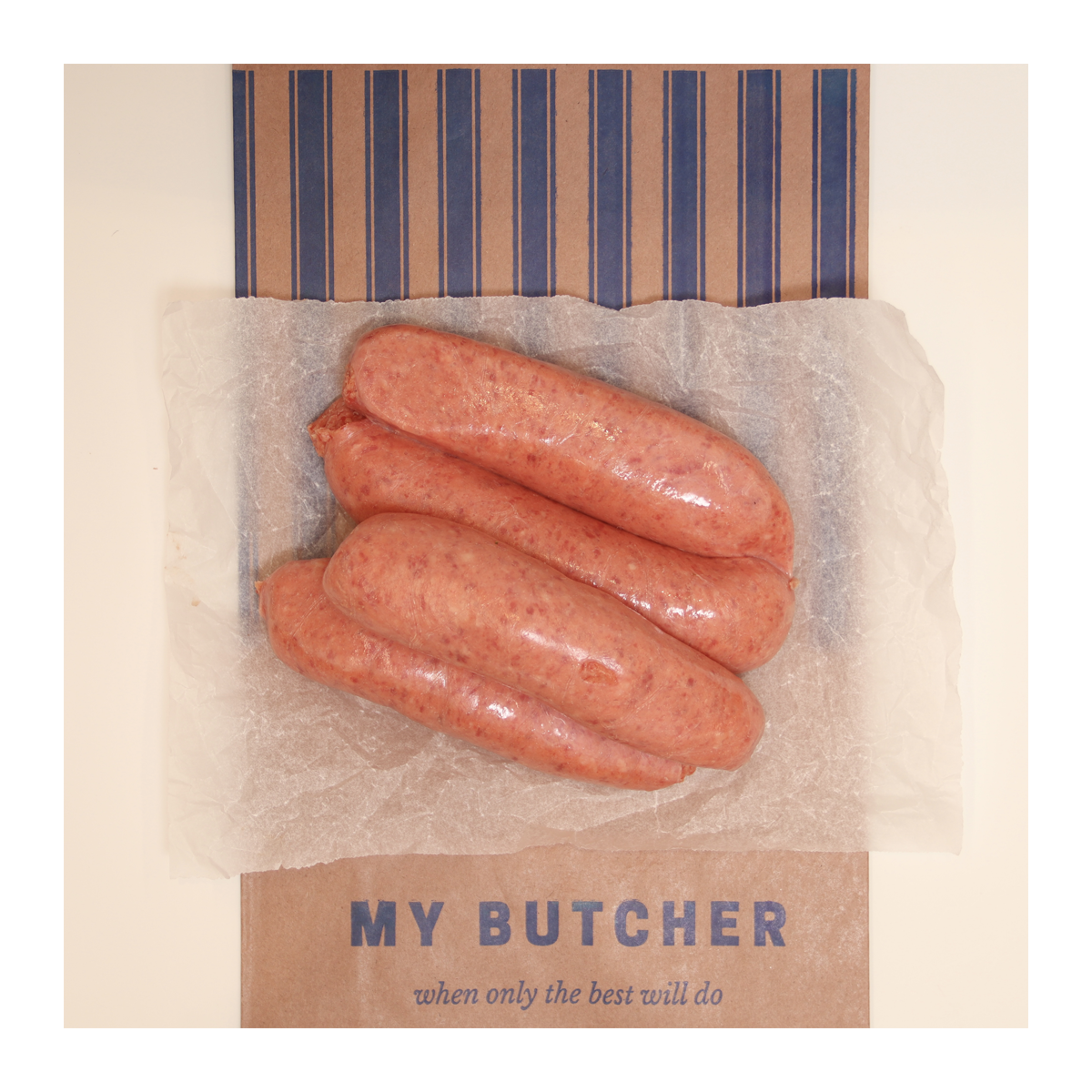 Butcher Thick Beef Sausages 600-800g