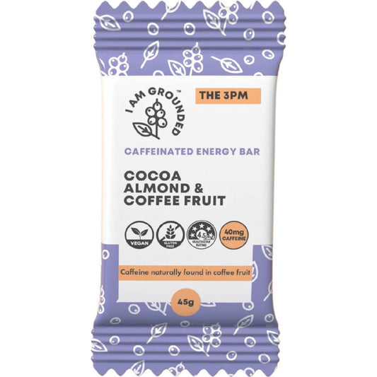 I Am Grounded Cocoa Almond and Coffee Fruit Bar 45g