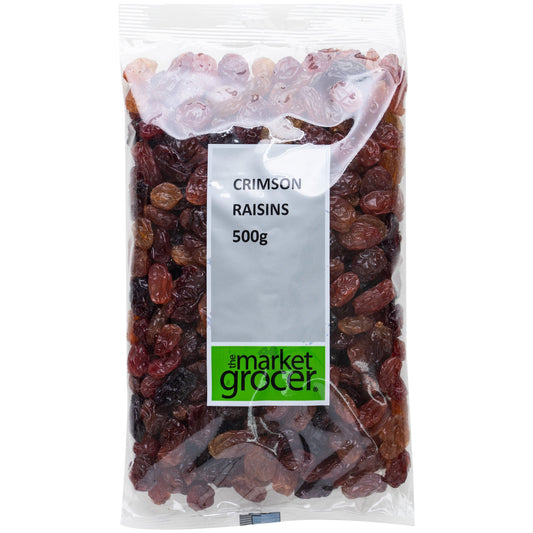 The Market Grocer Raisins Crimson | Harris Farm Online