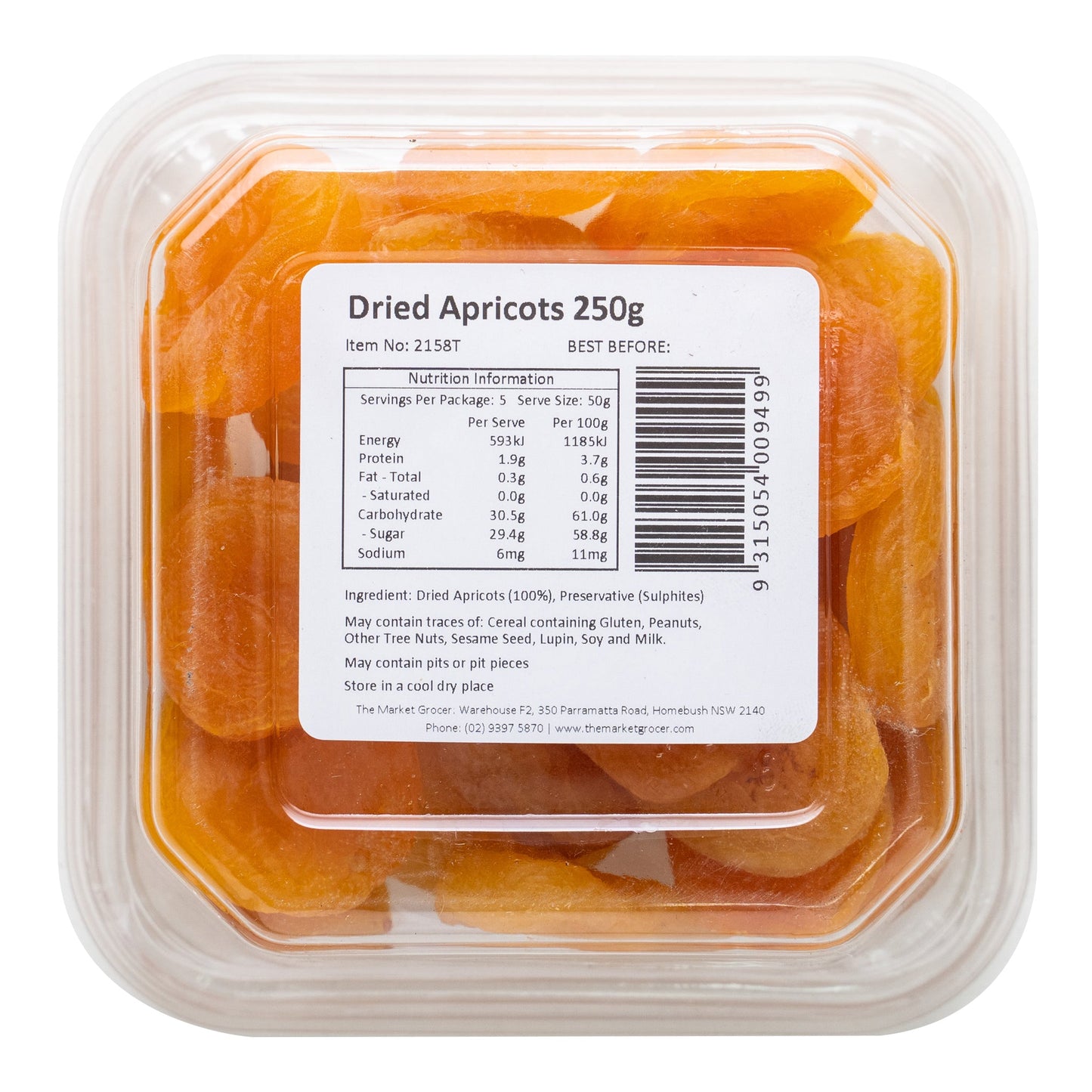 The Market Grocer Apricots Dried | Harris Farm Online