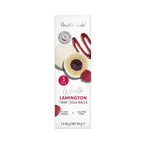 Healthy Lab Lamington Jam Balls 3x40g