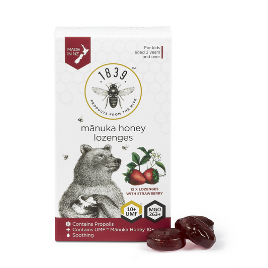 1839 Manuka Honey Berry Lozenges x12 54g