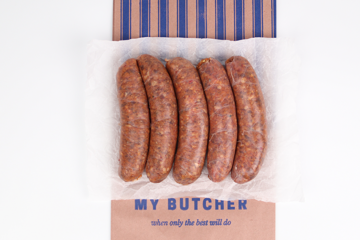 Butcher Beef Mexican Jalapeno Sausage 600-800g