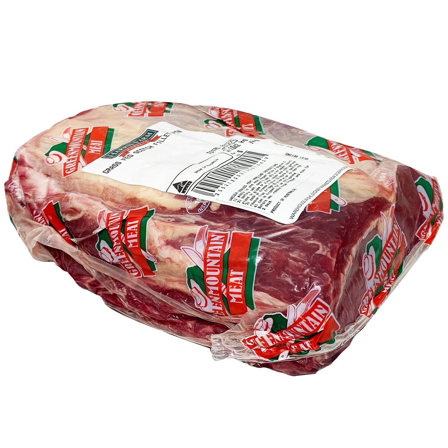 Grass Fed Beef Scotch Fillet 2.4-3.1kg