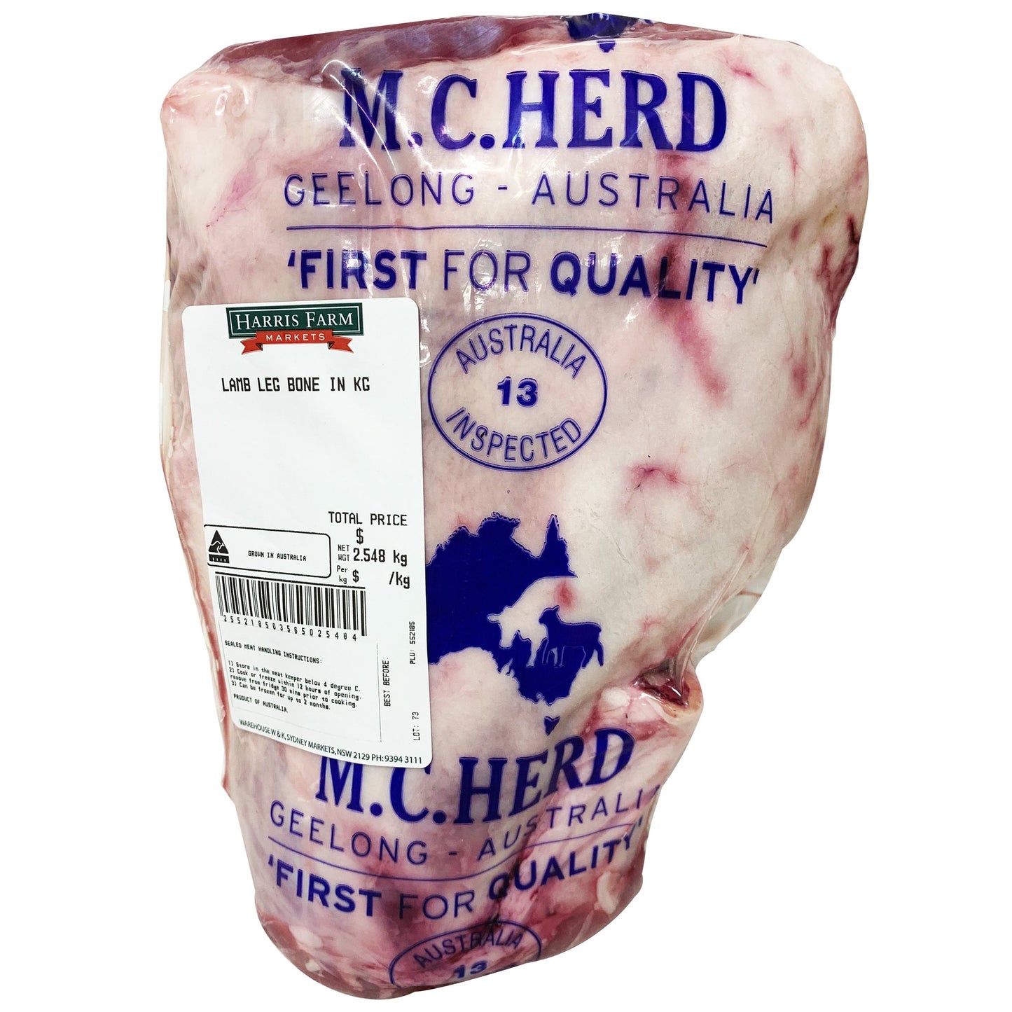 Lamb - Leg Bone In | Harris Farm Online