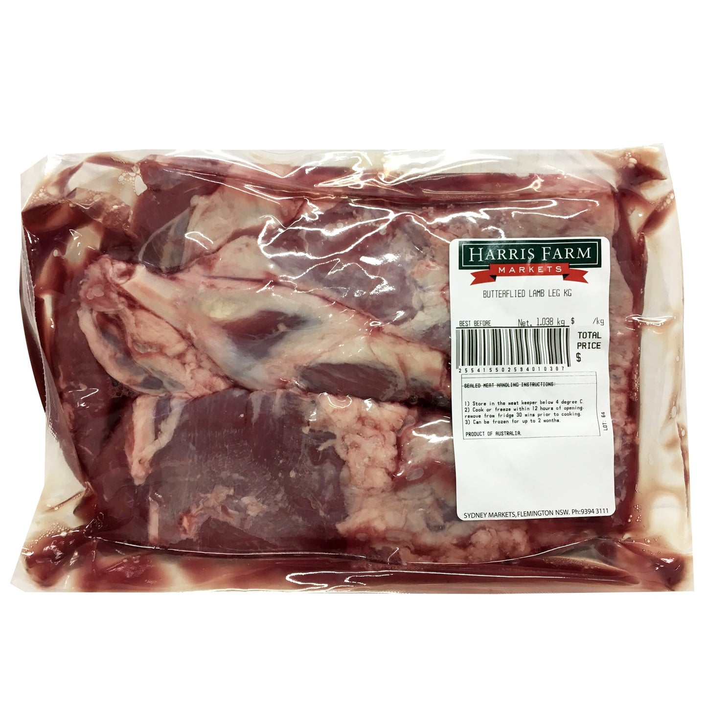 Lamb - Leg Butterflied | Harris Farm Online