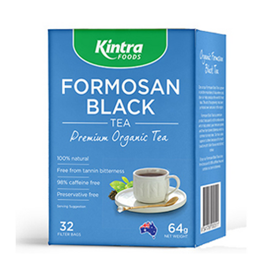 Kintra Foods Organic Formosan Black Tea Teabags x32 90g