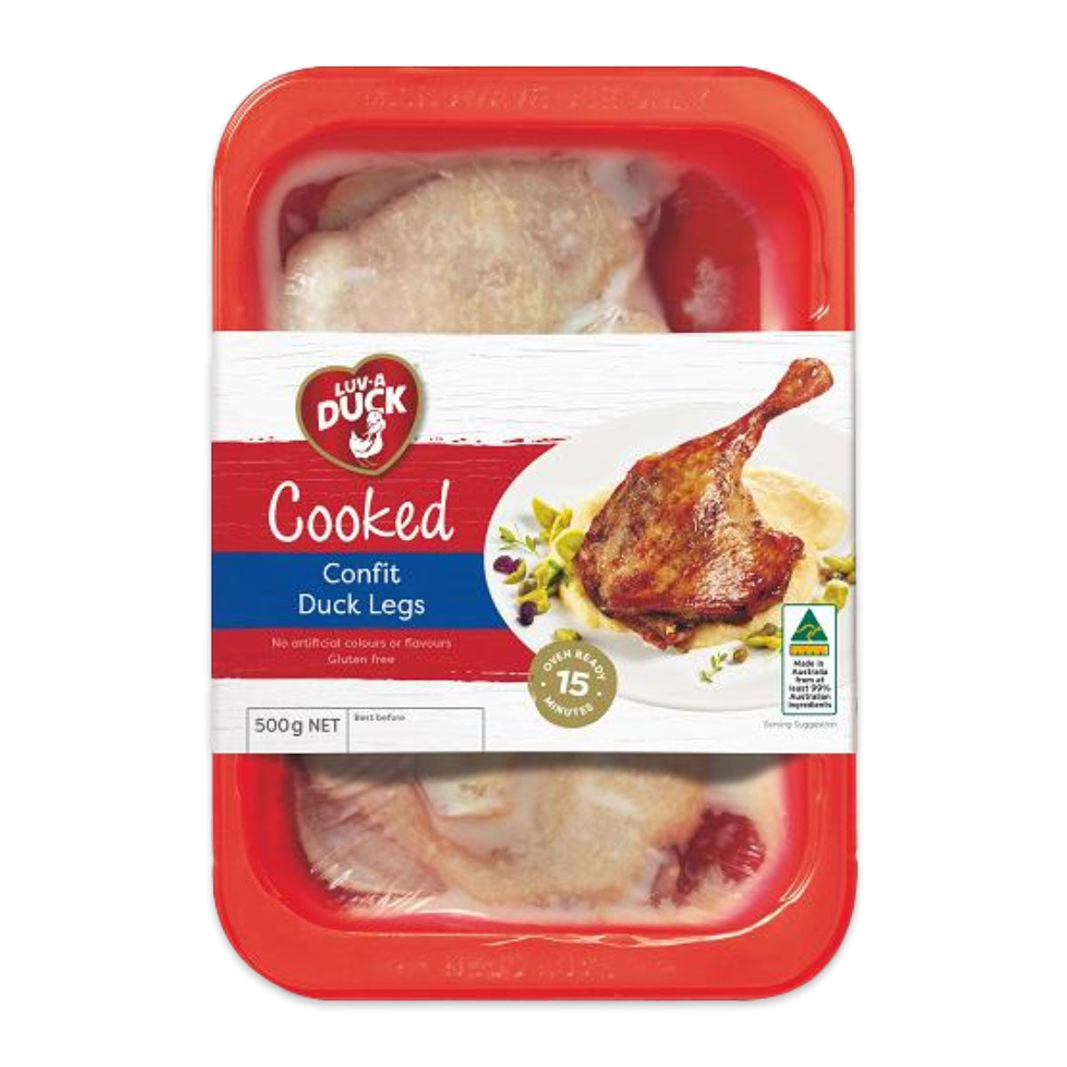 Luv-a Duck Cooked Confit Duck Legs 500g | Harris Farm Online