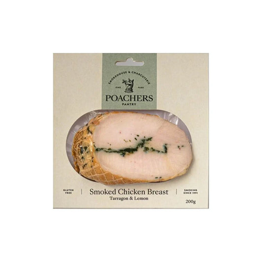 Poachers Pantry Tarragon and Lemon Smoked Chicken Breast 200g