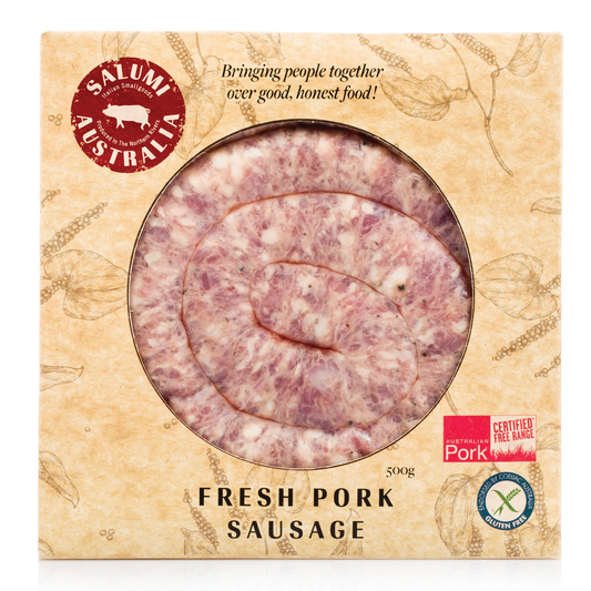 Salumi Pork Sausage Coil 500g