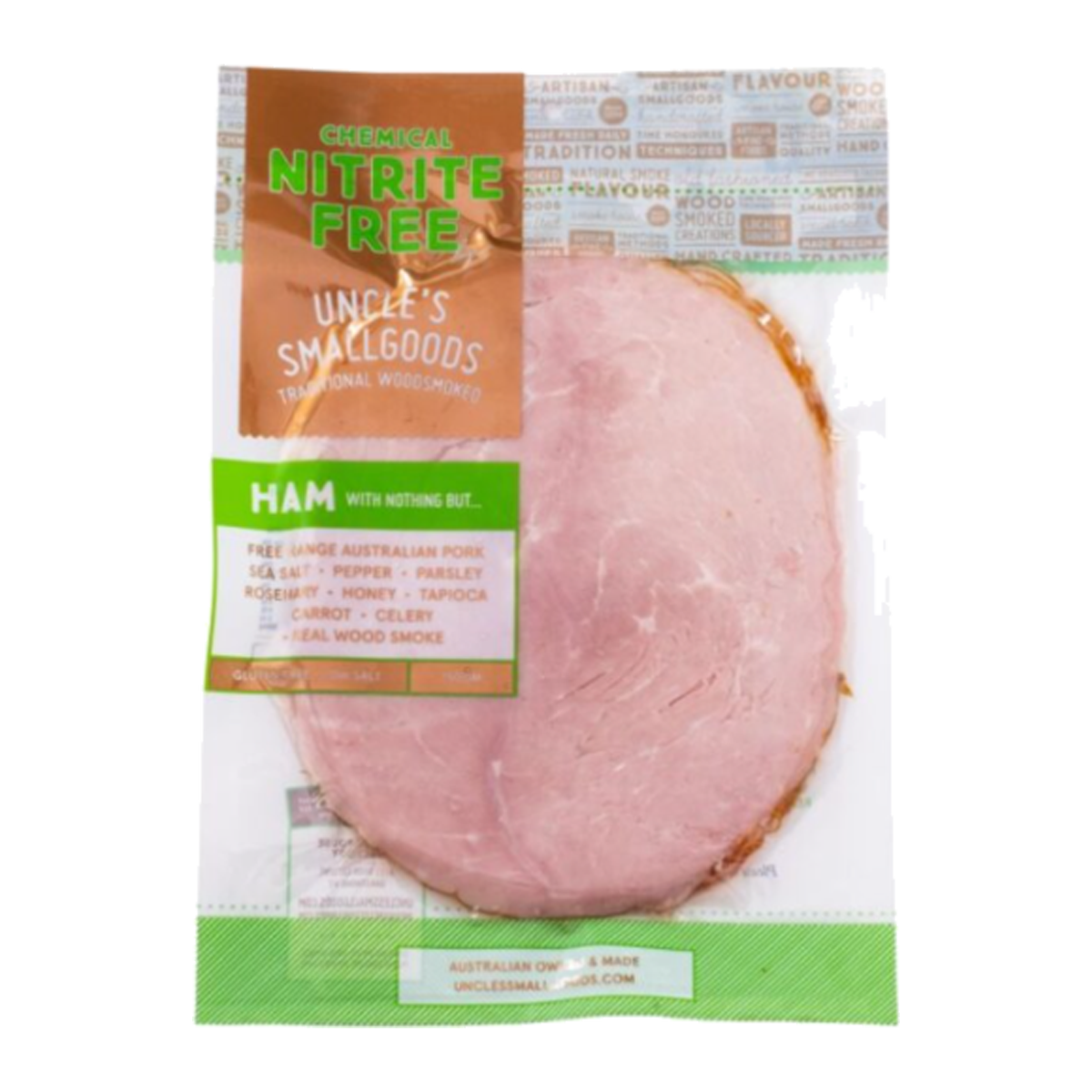 Uncle Smallgoods Nitrate Free Ham 150g