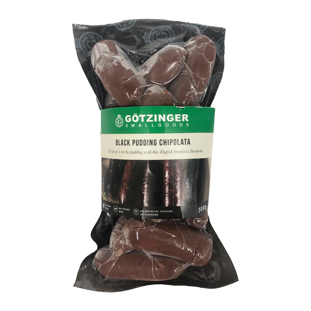 Gotzinger Black Pudding Chipolata 300g